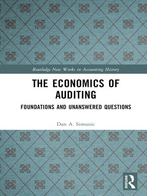 cover image of The Economics of Auditing